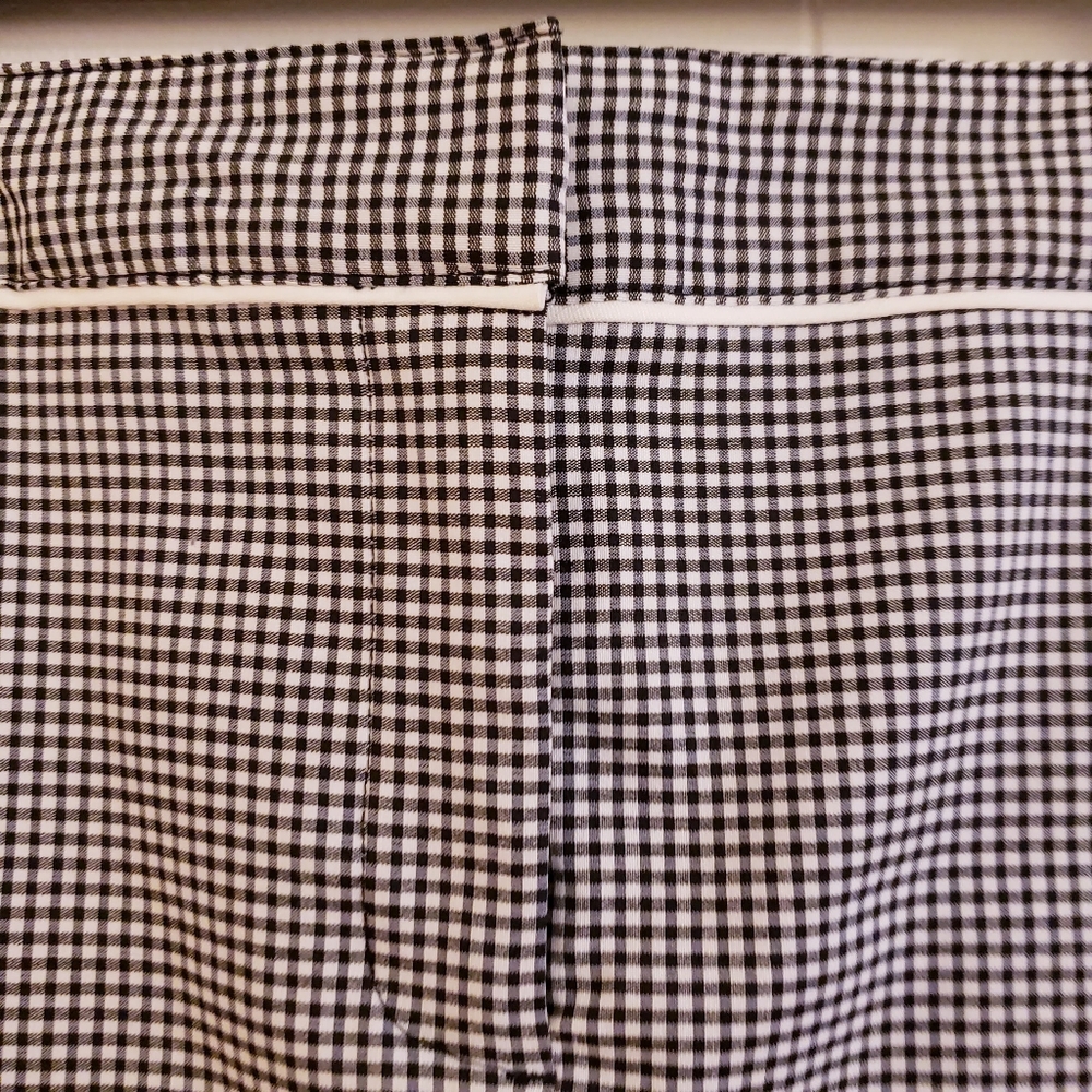 IZOD Skirt Women 8 Black Golf PerformX Black White Check Skort Stretch Active - Picture 3 of 9